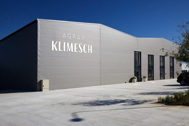 Betriebshalle von Agrar Klimesch in Heiligenkreuz im Lafnitztal